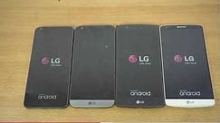 LG G3 VS G4 VS G5 VS G6 to the Speed Test With PB&J Otter