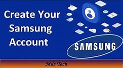 How to Create Your Samsung Account
