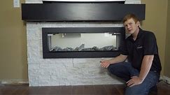 Napoleon CLEARion Electric Fireplace Installation