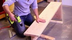 How To Make A DIY Mid-Century Modern TV Stand | Furniture Making 101| Good Housekeeping