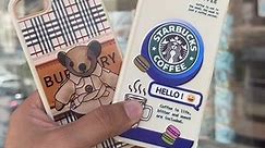 PHONE GUARD on Instagram: "Starbucks and Burberry case available for iPhone 7/8/SE2020 Dm to order"