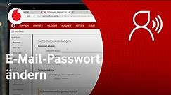 Vodafone: E-Mail-Passwort