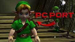Experience the Ocarina of Time PC Port in Stunning 3DS Graphics