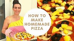 30 second recipe: How to make a homemade pizza