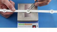 How to Replace Single LEDs for an LED TV - ShopJimmy LED Strip Rework Station Tutorial