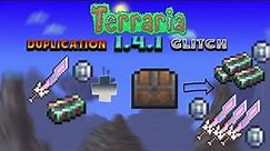 MOST EFFICIENT & BEST WAY TO DUPLICATE ANY ITEM TERRARIA 1.4.1+ ALL PLATFORMS (Updated)!
