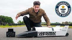 Fastest Jet Powered RC Car - Guinness World Records