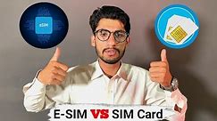 What Is An eSIM? eSIM Vs Physical SIM | Advantages and Disadvantages Physical SIM & eSIM