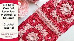 Learn the Crochet Lace Join Method for Crochet Squares and Motifs