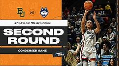 UConn vs. Baylor - Second Round NCAA Tournament extended highlights