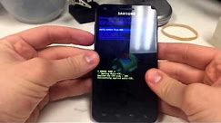 Factory Reset Using Hardware Keys Sprint Samsung SPH D710 Galaxy S2 Epic Touch 4G