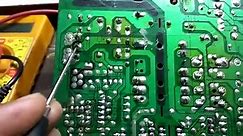 crt tv power supply repair techniques