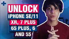 How To Unlock iPhone SE/11, XR, 7 Plus, 6S Plus, 6, and 5S