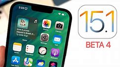 iOS 15.1 Beta 4 Released - What's New?