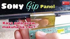 How to repair sony led tv good backlight no picture.