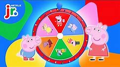 Spin the Mystery Wheel of Peppa Pig! 🐷💫 Netflix Jr