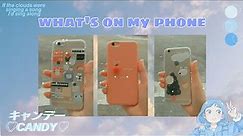 what's on my iphone 6s 2020 // cute phone cases from shopee