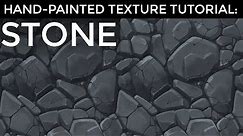 Hand-Painted Texture Tutorial: Stone