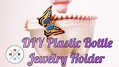 DIY Plastic Bottle Jewelry Hanger