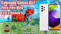 Samsung Galaxy A52 Full Free Fire Gameplay Review Full Test