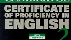 [DOWNLOAD PDF] Cambridge Certificate of Proficiency in English 2 with Answers (  AUDIO) - Sách tiếng Anh Hà Nội