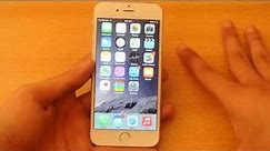 iPhone 6 iOS 8.0.2 Review HD