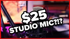 $25 STUDIO MICROPHONE? - Neewer NW-700 Professional Condenser Microphone Review, Unboxing and Demo