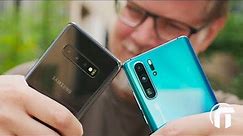 Duel photo Samsung S10+ VS Huawei P30 Pro