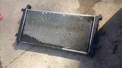 2002 Oldsmobile Silhouette, Transport, Venture and Chevy Transport radiator removal and replacement