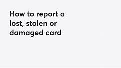 How To Report a Lost, Stolen, or Damaged Card | PC Financial
