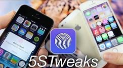 iOS 7.0.4 Jailbreak Tweaks: Top Touch ID Tweak iPhone 5S BioLockDown & Virtual Home 7.0.4 Untether