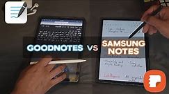 Which is the best note taking app? | Goodnotes5 vs Samsung Notes