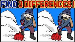 Find the Difference : You Might Find All 3 Differences If You Try Hard [Spot The Difference #322]