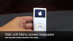 How to Restart iPod Nano (2nd Generation)