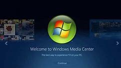 Windows 7 - Windows Media Center First Time Startup Intro [1080p60 TEST]