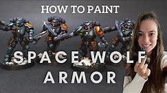 How to Paint Space Wolf Armor