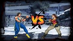 Chun-Li vs Lady Shiva MUGEN BATTLE