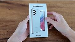 unboxing of Samsung galaxy A53 5G