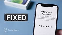 How to Fix Stuck on Enter iPhone Passcode 2021