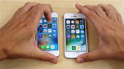 iPhone 5S iOS 9.3.2 vs iPhone 5S iOS 9.3.3