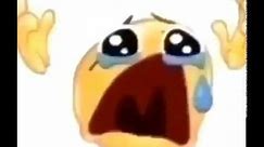 Cursed emoji baby crying meme