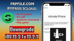 Boom!!! Bypass iCloud iOS 13.3-13.3.1 fix all button, Wifi, Appstore
