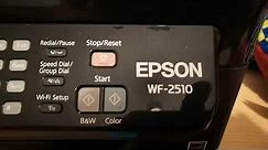 Epson wf-2510 configurazione Wifi