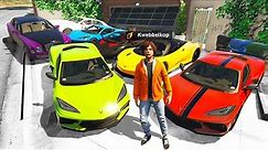 Collecting RARE BILLIONAIRE CARS In GTA 5 RP!