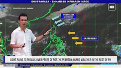 Light rains to prevail over parts of northern Luzon; humid weather in the rest of PH