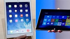 Apple iPad Air vs. Microsoft Surface 2
