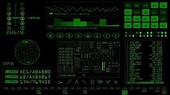 4K Green Hacker Screen 2 : Matrix-Inspired Cyber Ambienc : Emerald Cipher : A Cyber Odyssey