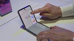 Samsung unveils new foldable screen flip phone
