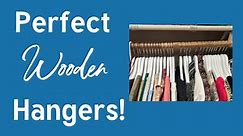 Perfect Wooden Hangers!