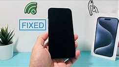 iPhone 15 Pro Max Black Screen of Death (FIXED)